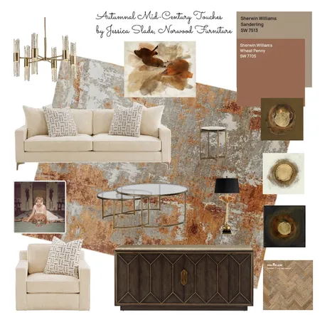 autumnal touches, by jessica slade Interior Design Mood Board by Jessica on Style Sourcebook