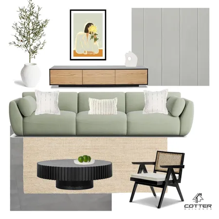 Hahn House - Living Interior Design Mood Board by Cotter Builders on Style Sourcebook