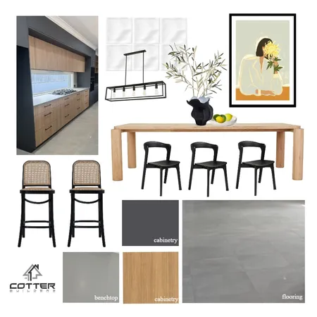 Hahn House - Kitchen & Dining Interior Design Mood Board by Cotter Builders on Style Sourcebook