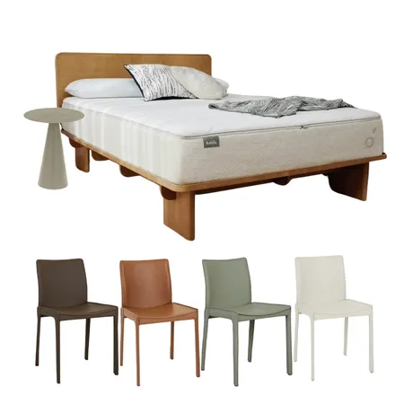 BH Bedroom Interior Design Mood Board by Mysa Interiors on Style Sourcebook