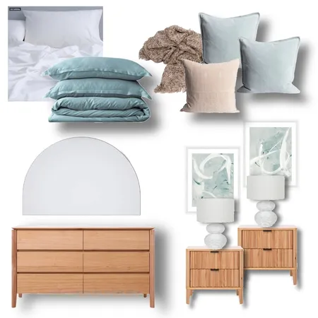 Kurth Residence - Main bed Interior Design Mood Board by Manea Interior Design & Styling on Style Sourcebook