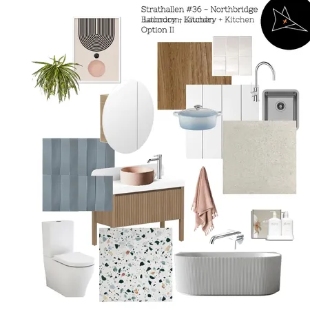 36 Strathallen Ave Kitchen + Laundry - Option I Interior Design Mood Board by FOXKO on Style Sourcebook