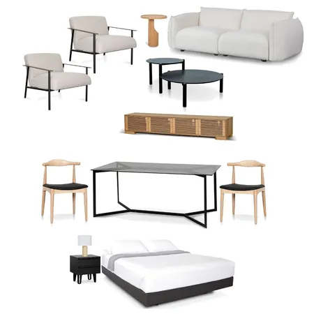 Calibre Black & Wood Interior Design Mood Board by EllieG on Style Sourcebook