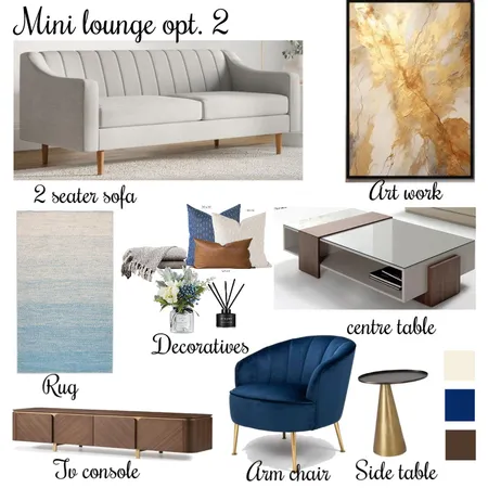 mini lounge option 2 Interior Design Mood Board by kehindeh052@gmail.com on Style Sourcebook