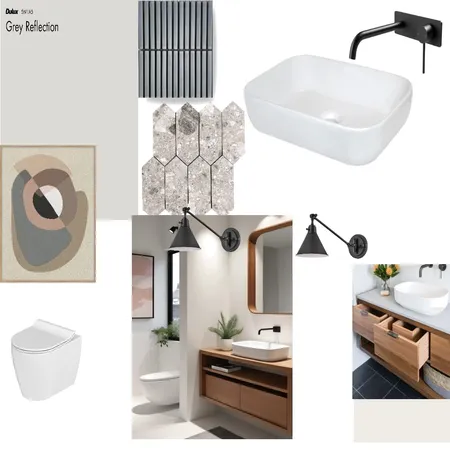Charles Powder Room Interior Design Mood Board by Timeless Synergy Studio on Style Sourcebook