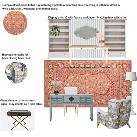 Agi- Heart and Soul Space  *Blue palette Interior Design Mood Board by KM2639 on Style Sourcebook