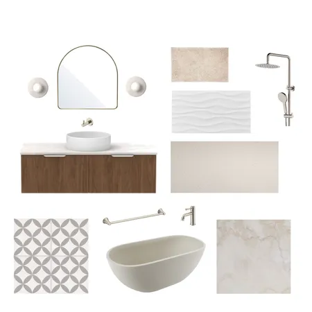 Gulfview Height Bathroom Reno Interior Design Mood Board by Linlin Interiors on Style Sourcebook