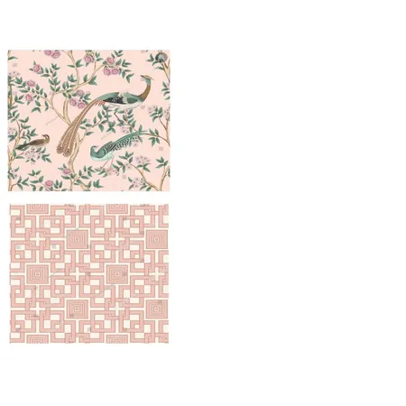 Wallpaper / Fabric Interior Design Mood Board by Marie-Claire on Style Sourcebook