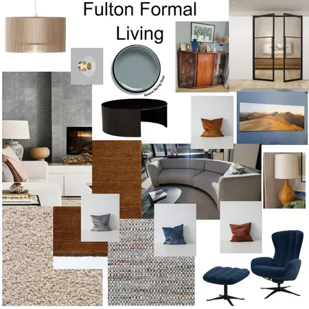 Fulton Apartment - Formal Living Interior Design Mood Board by JJID Interiors on Style Sourcebook