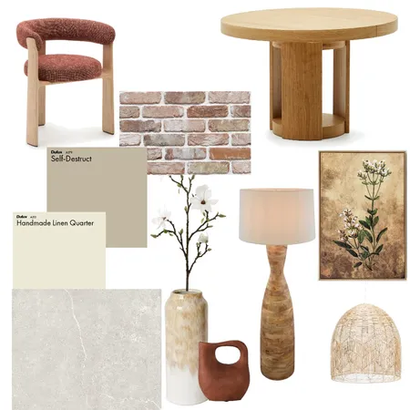 Dinning wabi sabi Interior Design Mood Board by Pauline Buchanan on Style Sourcebook