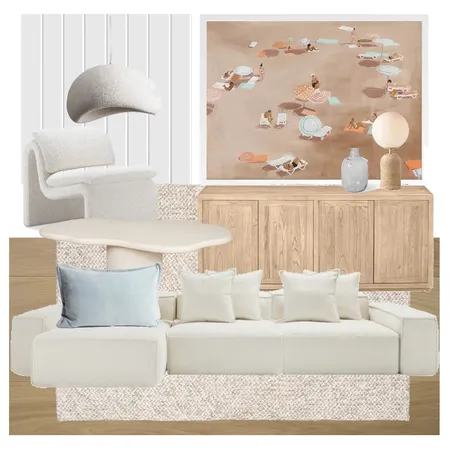 Merewether Pool Living Interior Design Mood Board by Muse Built on Style Sourcebook