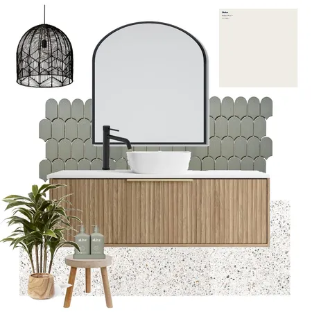 Modern fresh coastal bathroom Interior Design Mood Board by Kim Stocks Designs on Style Sourcebook