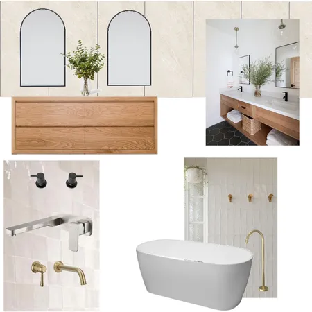 Main Bathroom Interior Design Mood Board by rohanandkaren@optusnet.com.au on Style Sourcebook