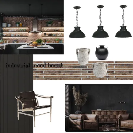 industrial mood board Interior Design Mood Board by chloe cathcart on Style Sourcebook