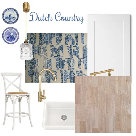 Dutch Country Kitchen Interior Design Mood Board by Maven Interior Design on Style Sourcebook