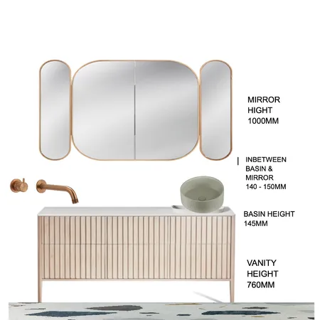 Kids bathroom Measurments Interior Design Mood Board by Aponedesign@gmail.com on Style Sourcebook