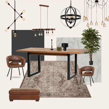 Industrial Mood Board Interior Design Mood Board by livfergusonn on Style Sourcebook