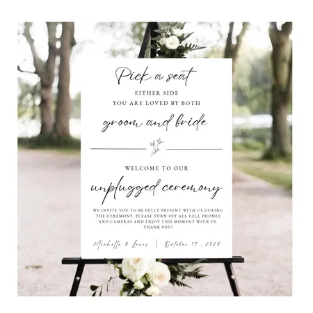 Wedding Welcome Sign Interior Design Mood Board by Chellz23 on Style Sourcebook