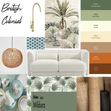 Mood Board British Colonial final Interior Design Mood Board by Bella1970 on Style Sourcebook