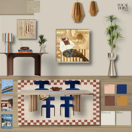 Colour Scheme Dining (Sydney Terrace) Interior Design Mood Board by Focal Point Interior Design on Style Sourcebook