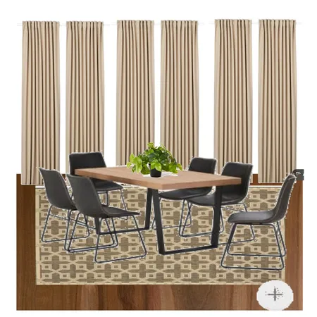 Retro Coastal Dining Room B Interior Design Mood Board by Styled By Lorraine Dowdeswell on Style Sourcebook