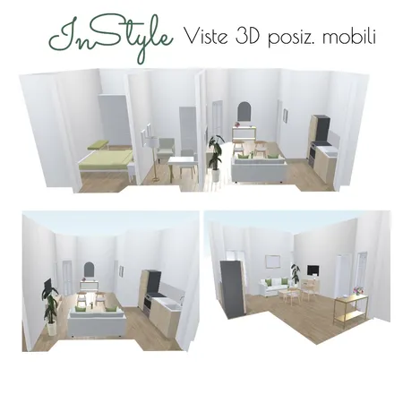 Viste 3D via Piave Interior Design Mood Board by InStyle Idea on Style Sourcebook