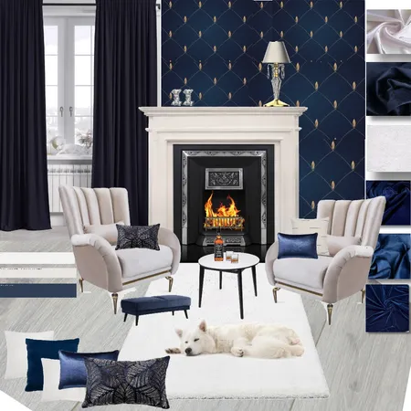 לוח טקסטיל Interior Design Mood Board by olgajehuda on Style Sourcebook