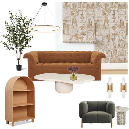 Witchy 70s Living Room Interior Design Mood Board by Real Talk Interiors on Style Sourcebook