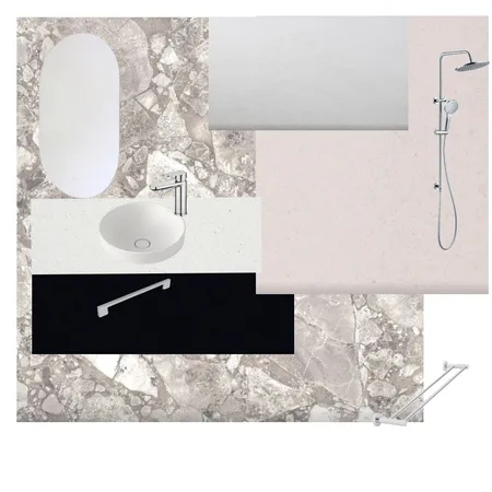 Claire Bathroom Interior Design Mood Board by sc_barry76@outlook.com on Style Sourcebook