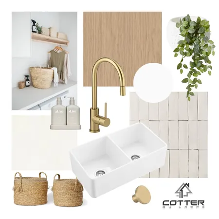 Slade Point Project - Laundry Interior Design Mood Board by Cotter Builders on Style Sourcebook
