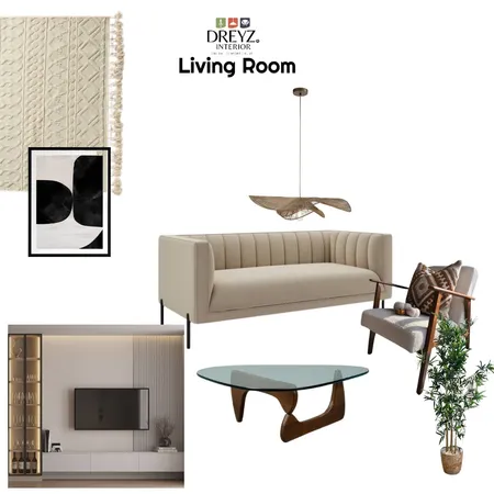 Makindye Apartment 2 Livingroom Interior Design Mood Board by Derick Asiimwe on Style Sourcebook