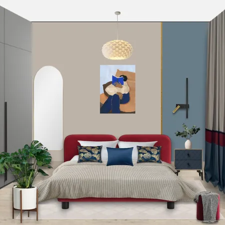 Спальня для Анастасии Interior Design Mood Board by DKaraseva_interior_design