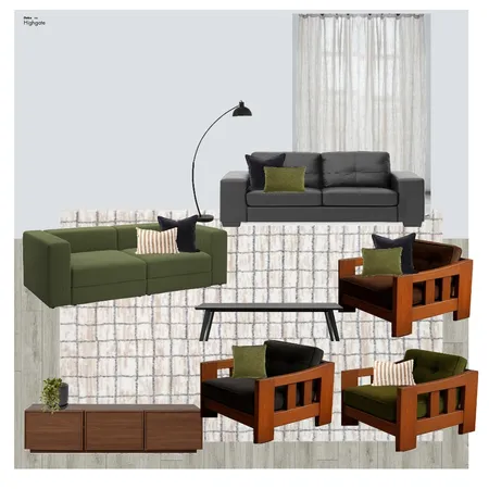 Lounge Room Interior Design Mood Board by Koto Designs on Style Sourcebook