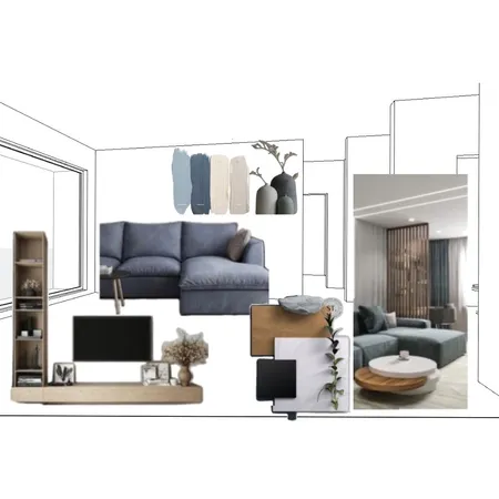 мудборд гостинная Interior Design Mood Board by sssrka on Style Sourcebook