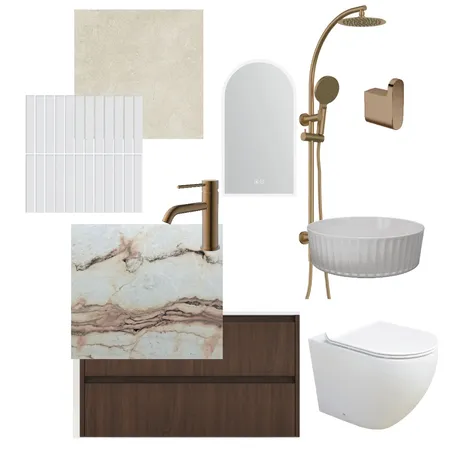 Downstairs bathroom Interior Design Mood Board by stephanielcpegg@gmail.com on Style Sourcebook