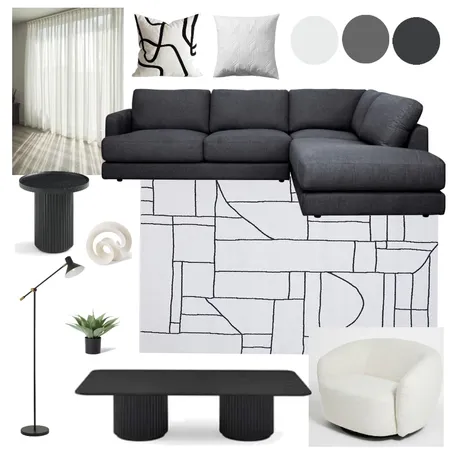 Module 9- Living Room Interior Design Mood Board by Jayden Nel on Style Sourcebook