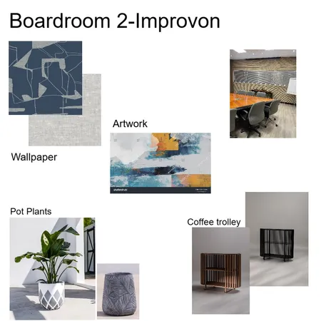 boardroom 2 - improvon Interior Design Mood Board by DECOR wALLPAPERS AND INTERIORS on Style Sourcebook