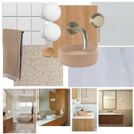 Upstairs Bathroom Interior Design Mood Board by marcelle on Style Sourcebook