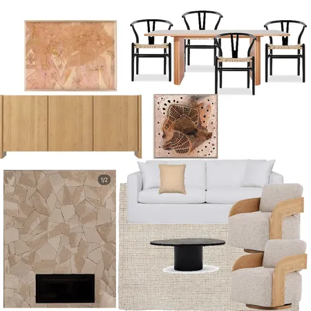 Living area Interior Design Mood Board by mika_leigh on Style Sourcebook