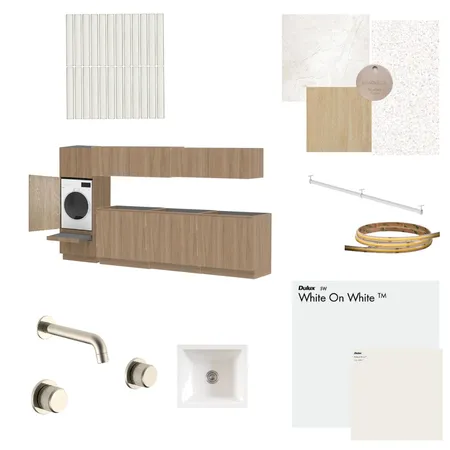 Laundry Interior Design Mood Board by Qkate on Style Sourcebook