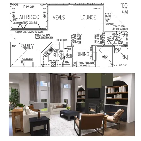 Meals and Lounge combined space Interior Design Mood Board by snoozes.nor-4w@icloud.com on Style Sourcebook