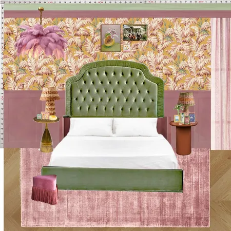 Old Hollywood Bedroom Wall Interior Design Mood Board by dl2407 on Style Sourcebook