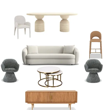 Living room 2 Interior Design Mood Board by Hannah Webster on Style Sourcebook
