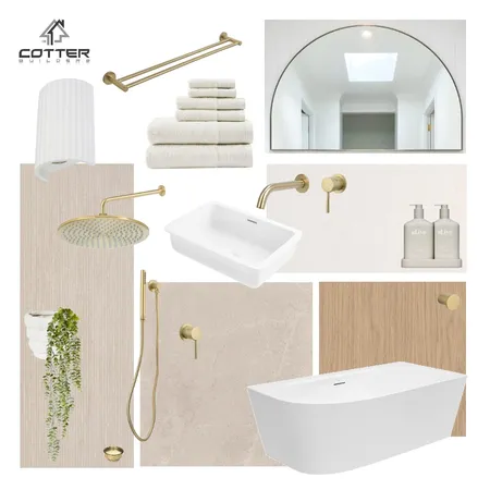 Slade Point  Project - Main Bathroom Interior Design Mood Board by Cotter Builders on Style Sourcebook