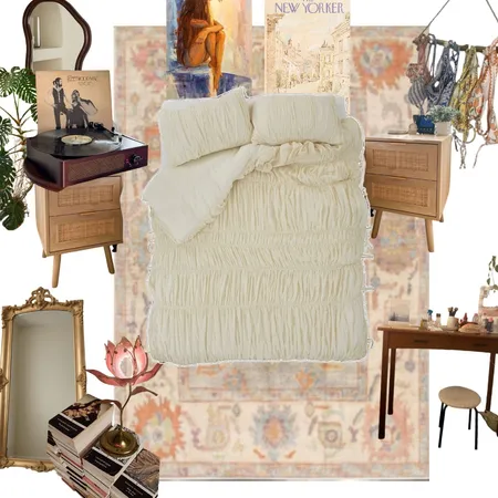 Bedroom Interior Design Mood Board by allynewtonn