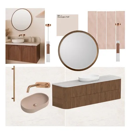 Burnbank Ensuite Interior Design Mood Board by Sarah Bourke Interior Design on Style Sourcebook