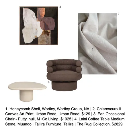 Practice Interior Design Mood Board by Boscobel