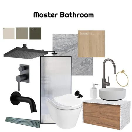 Master bathroom Interior Design Mood Board by Levinah on Style Sourcebook