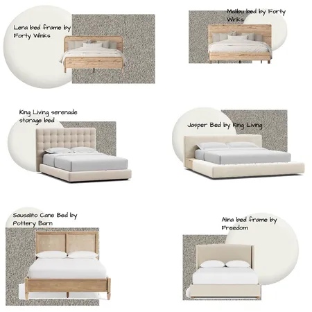 BED CHOICES Interior Design Mood Board by Hayley Parker on Style Sourcebook