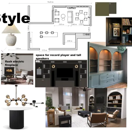 Meals and Lounge combined space Interior Design Mood Board by Samantha on Style Sourcebook